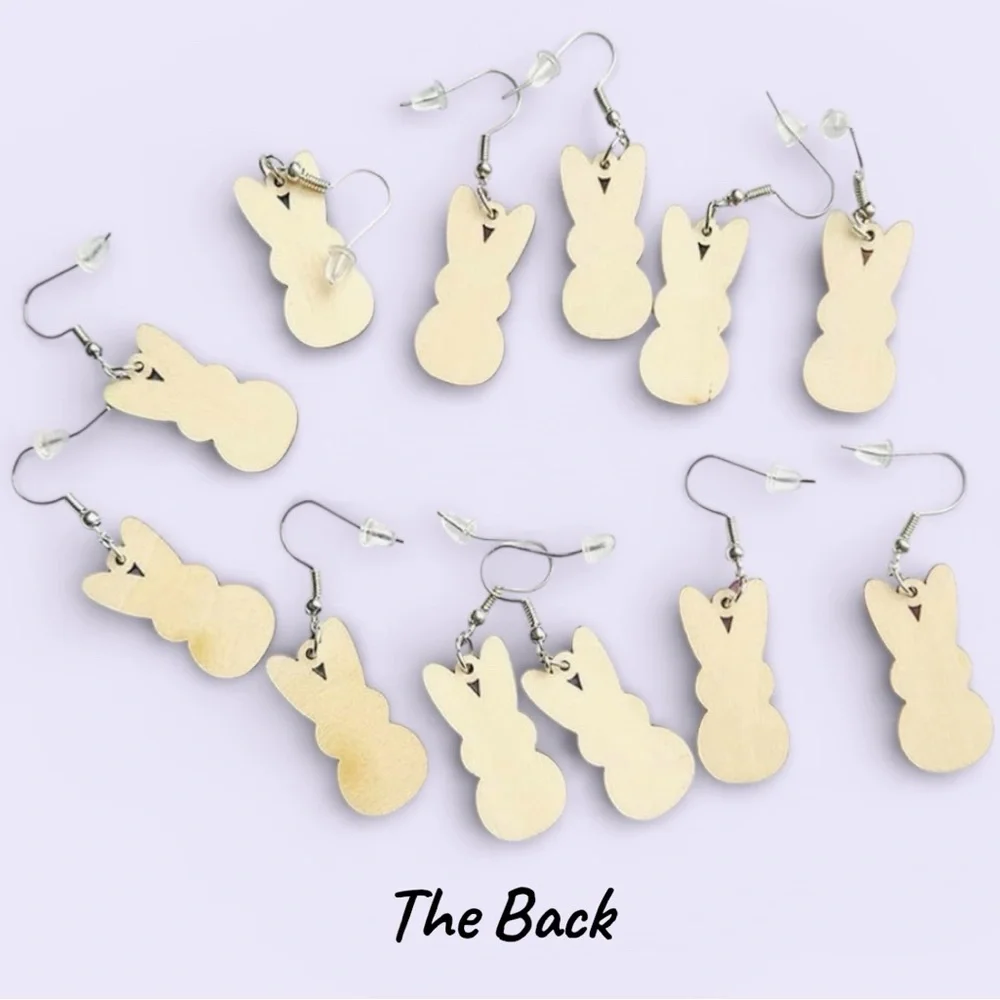 Peep Dangle Earrings, NWT - Picture 4 of 4